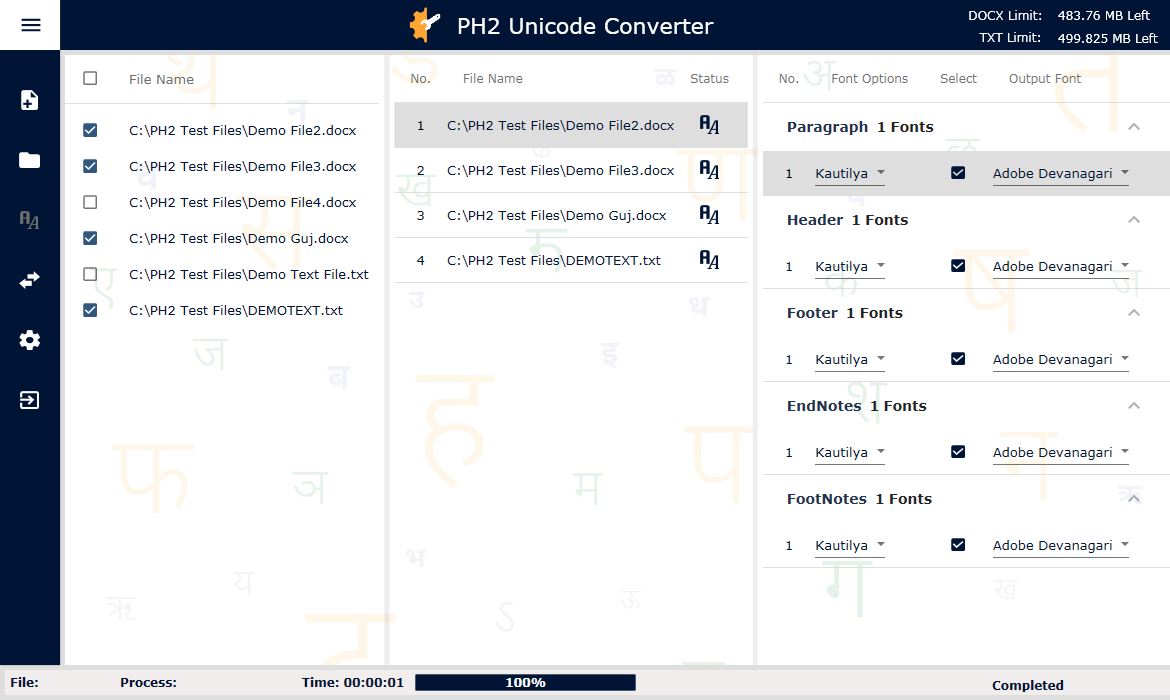 Unicode Converter PH2 Innovations